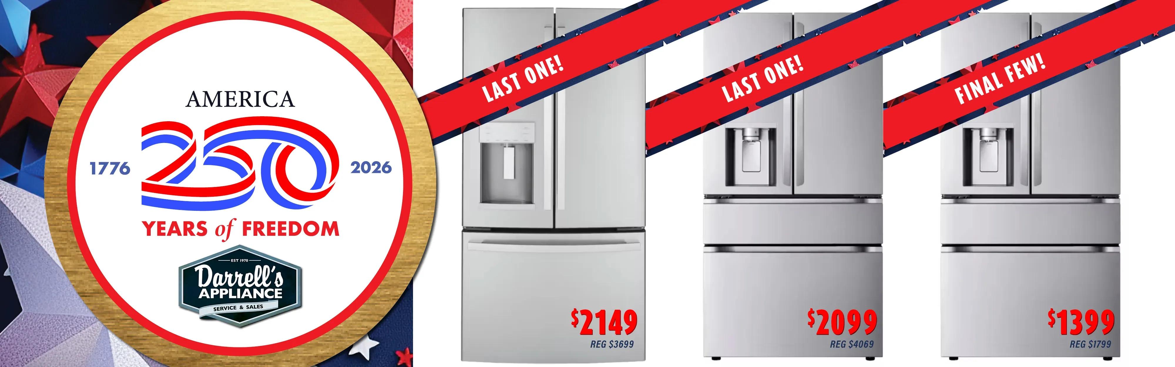 4th of July Fridge Specials
